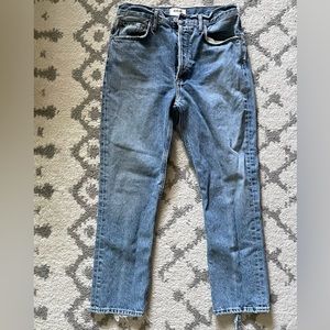 AGOLDE Riley Crop Jean